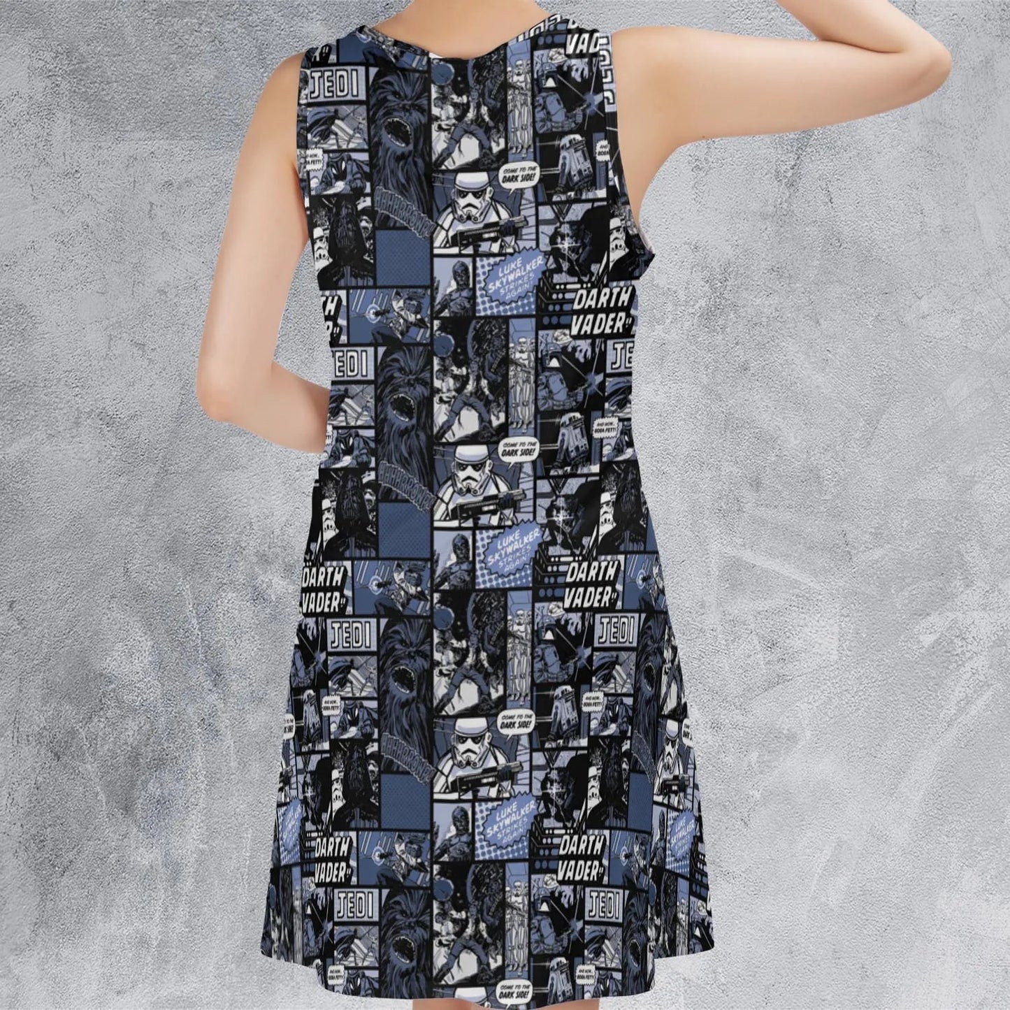 Casual Sleeveless Dress - FS5KYLAQ