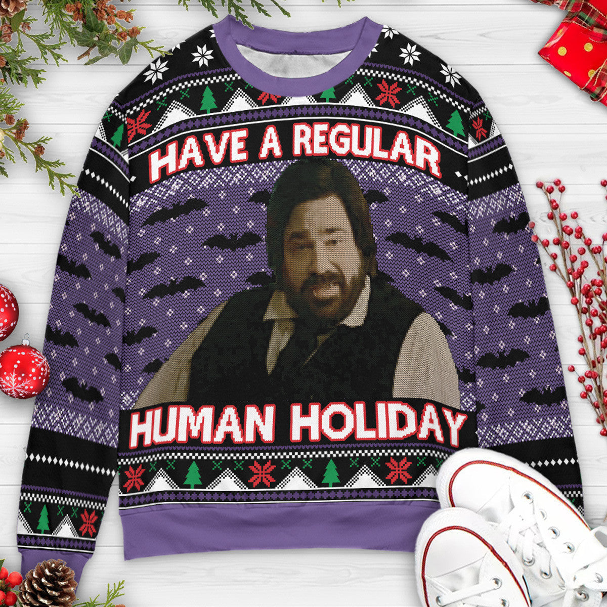 Ugly Christmas Sweatshirt - 9L7A91PM