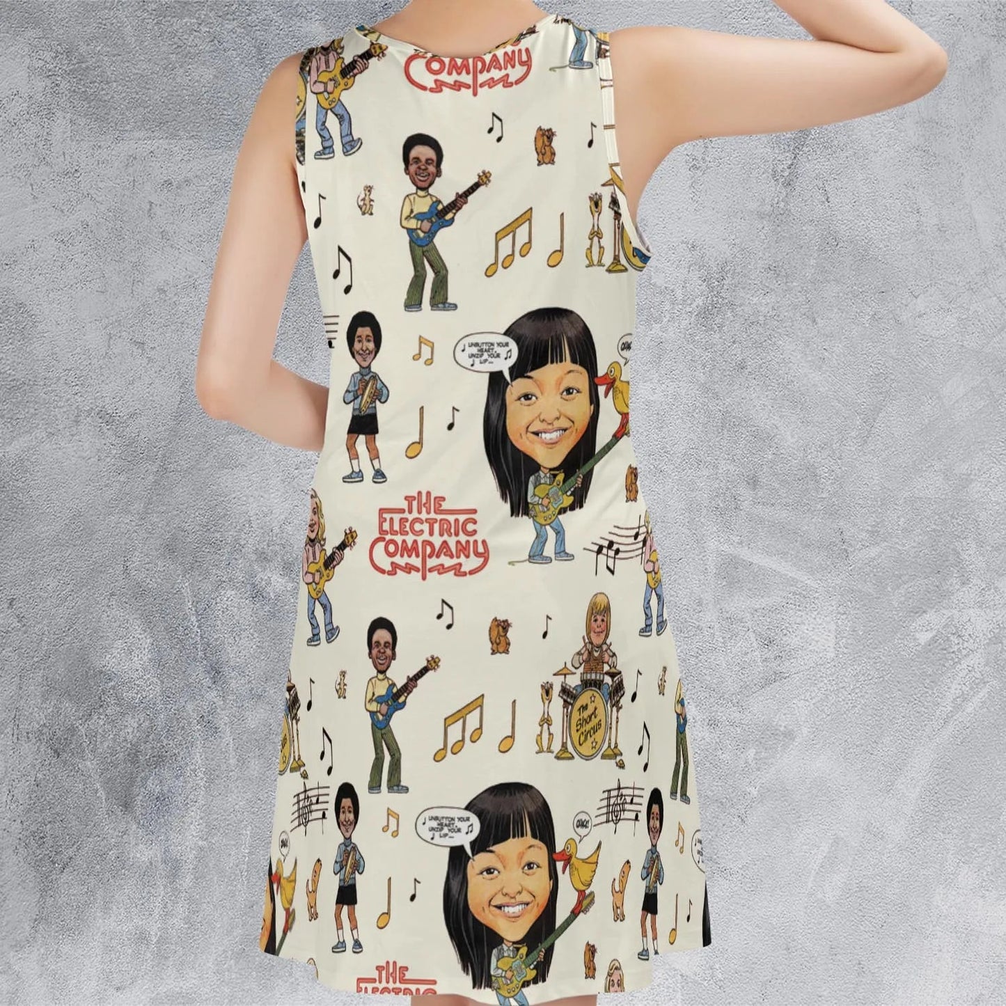 Casual Sleeveless Dress - QLCHVTME