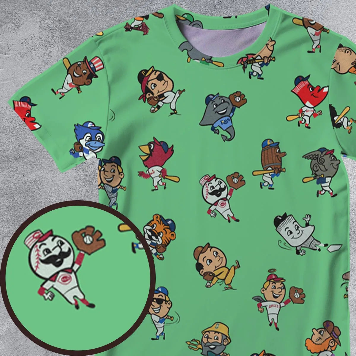 Full Print T-Shirt - KGK369ZR