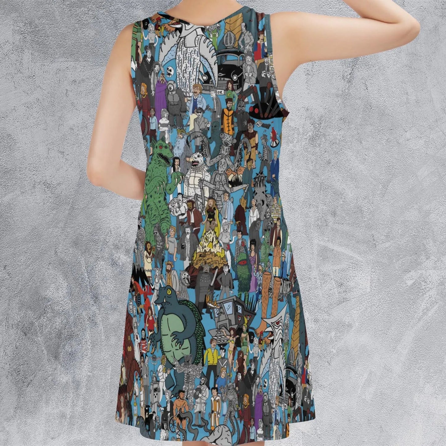 Casual Sleeveless Dress - 4S441ZGG