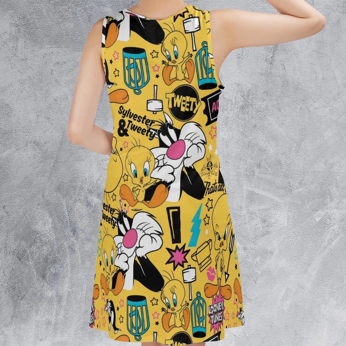 Casual Sleeveless Dress - L8MHTJ31