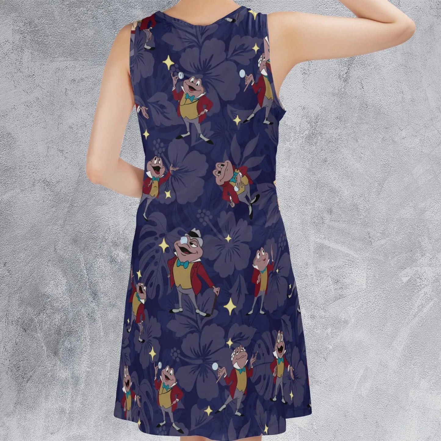 Casual Sleeveless Dress - NBSFLP1E