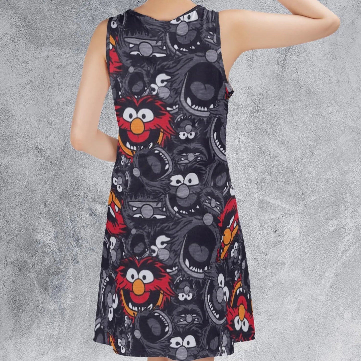 Casual Sleeveless Dress - YBSPPQM6