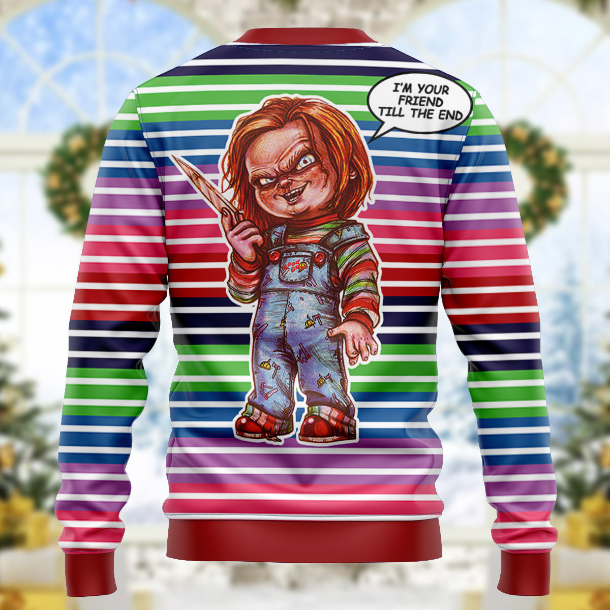 Ugly Christmas Sweatshirt - 3B3JEZLV