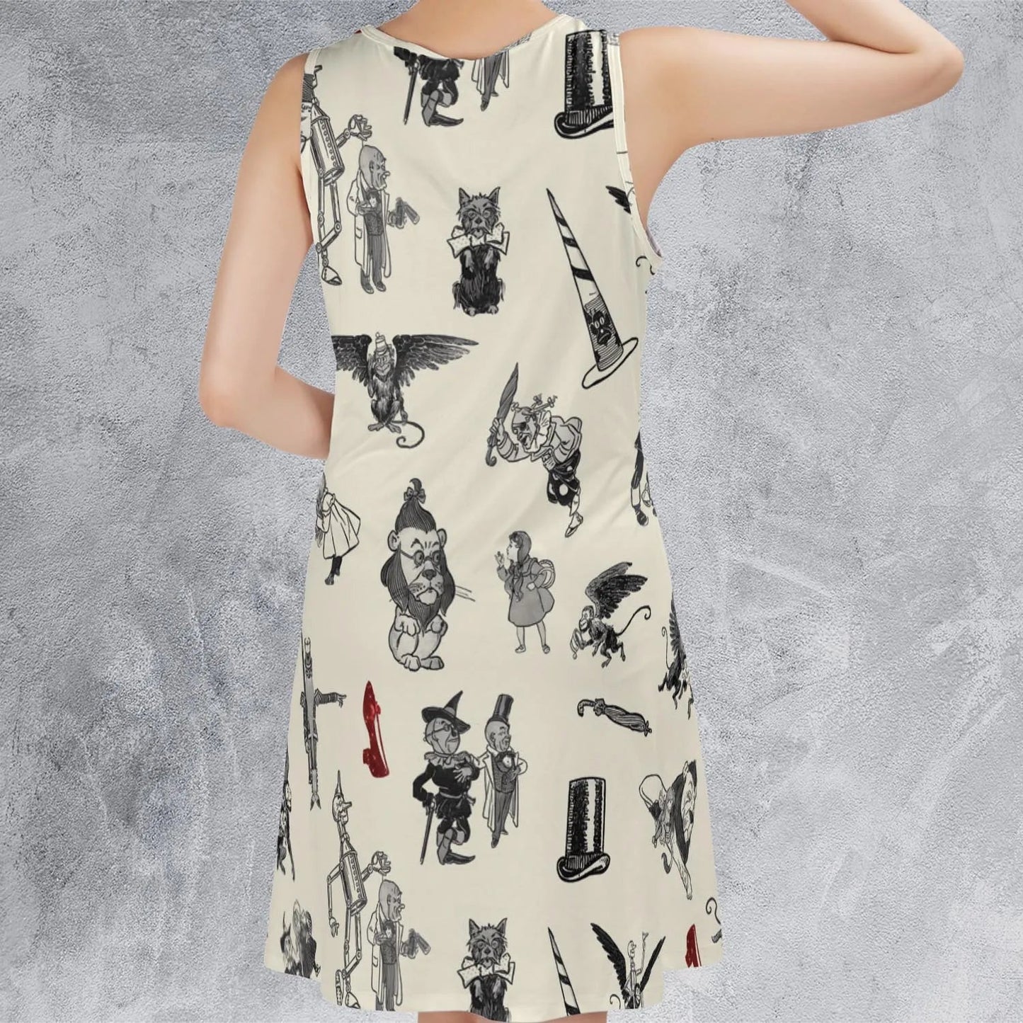 Casual Sleeveless Dress - 2BEVDLSY