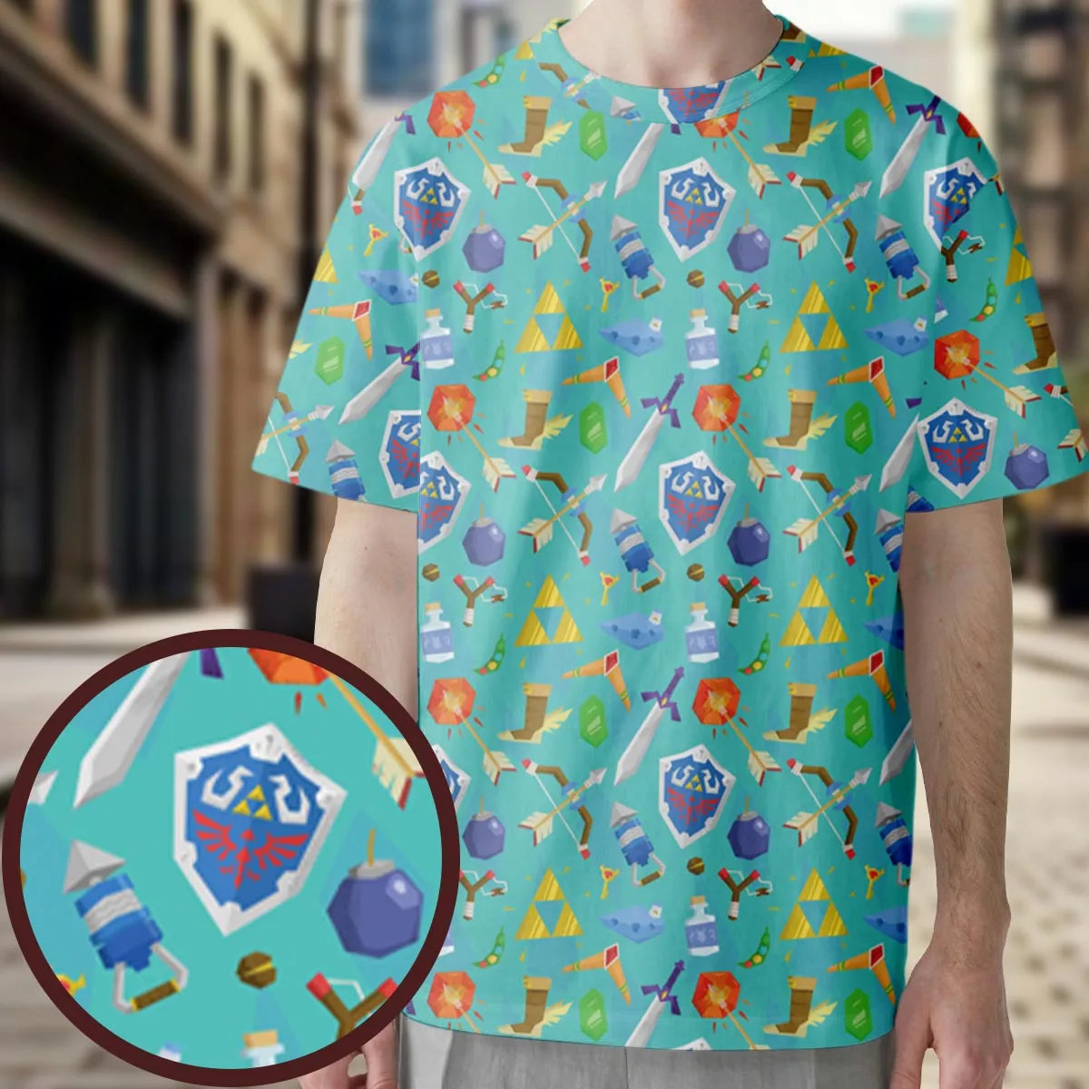 Full Print T-Shirt - SQNYWHSN