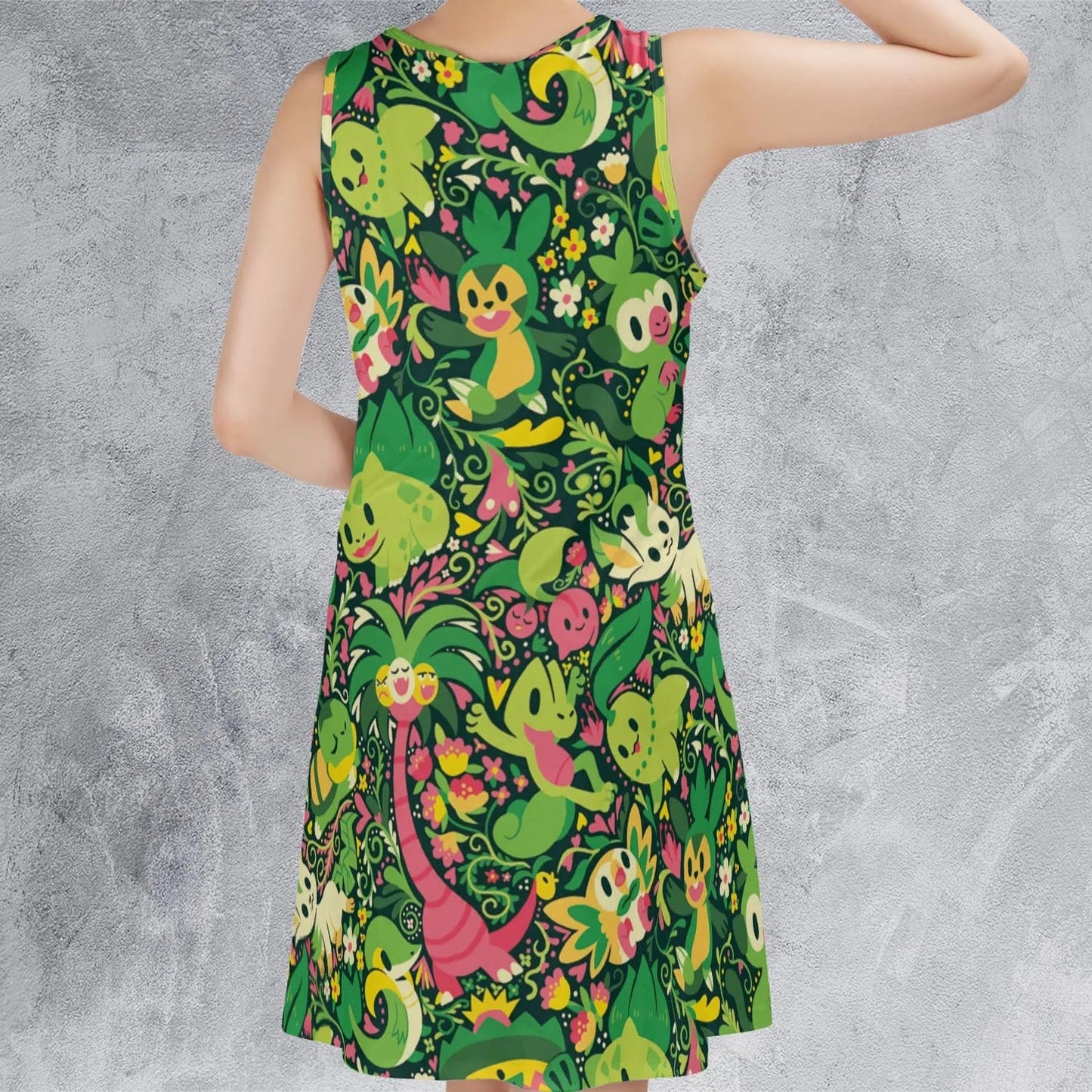 Casual Sleeveless Dress - 49HBWY7G
