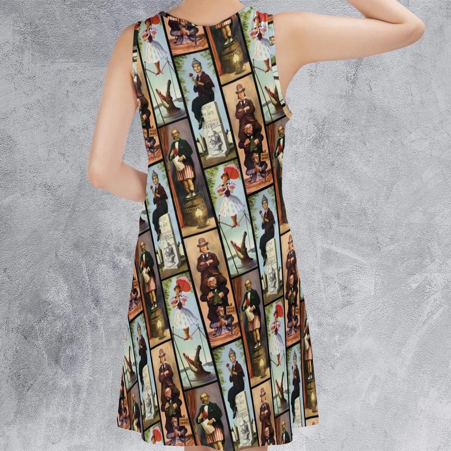 Casual Sleeveless Dress - UJEEVSAM