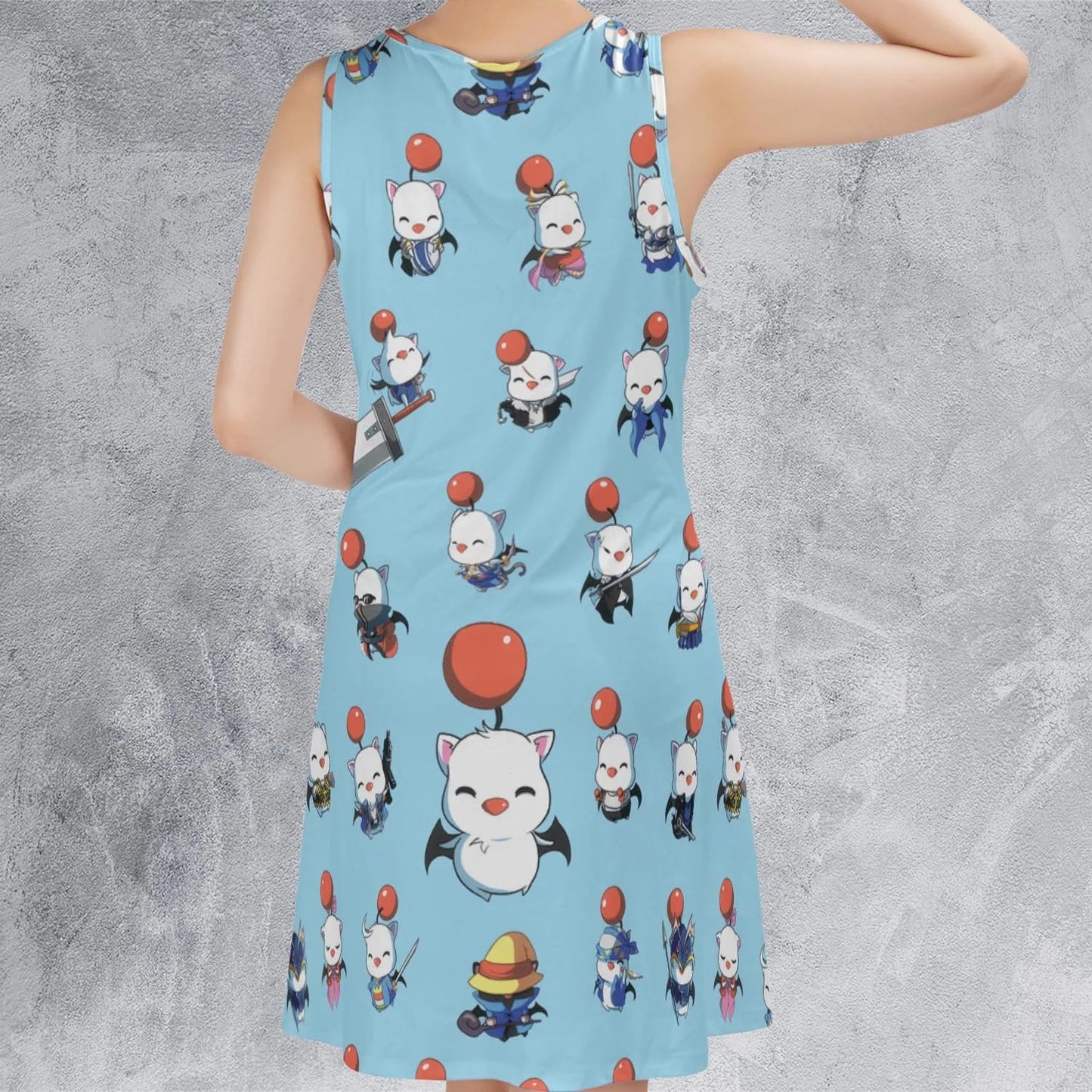 Casual Sleeveless Dress - GE52XPGG