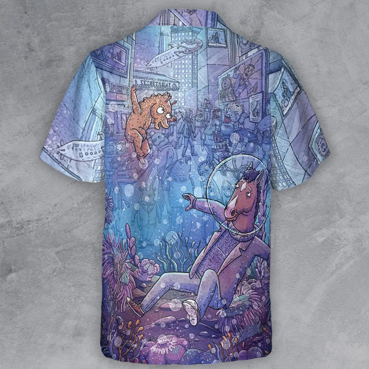 Short Sleeve Button Shirt - WSNANV4C