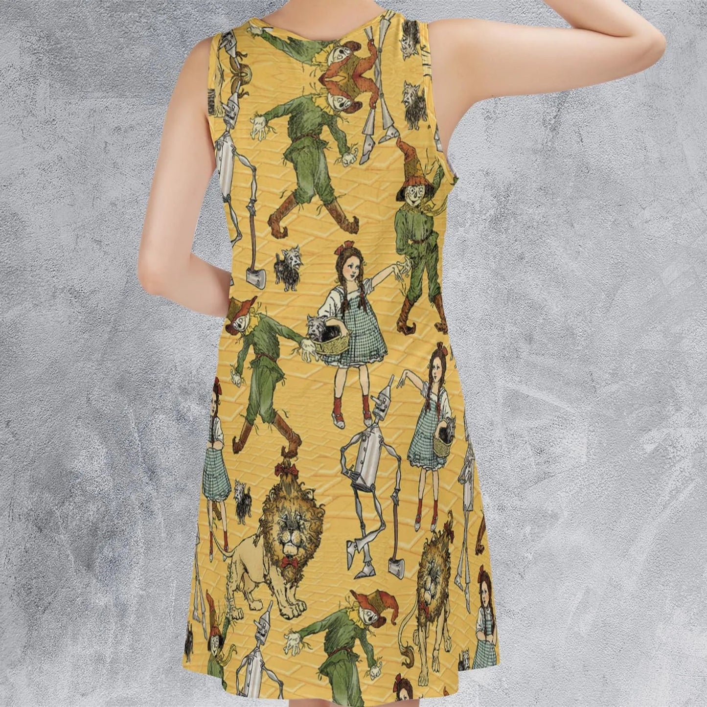 Casual Sleeveless Dress - J7DTDUG4