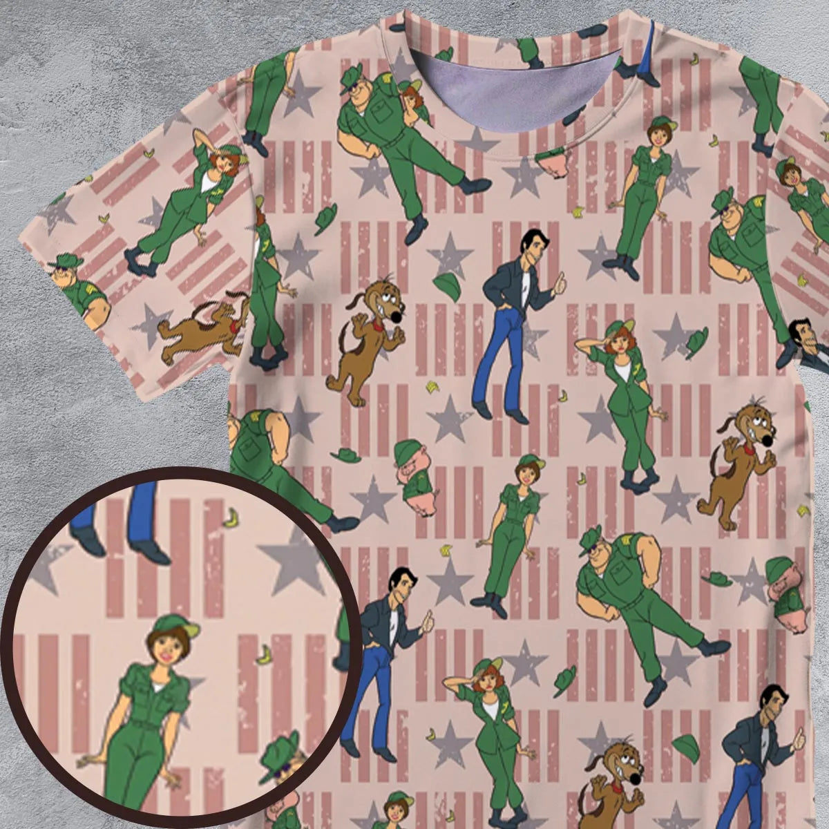 Full Print T-Shirt - HX9K4QXE