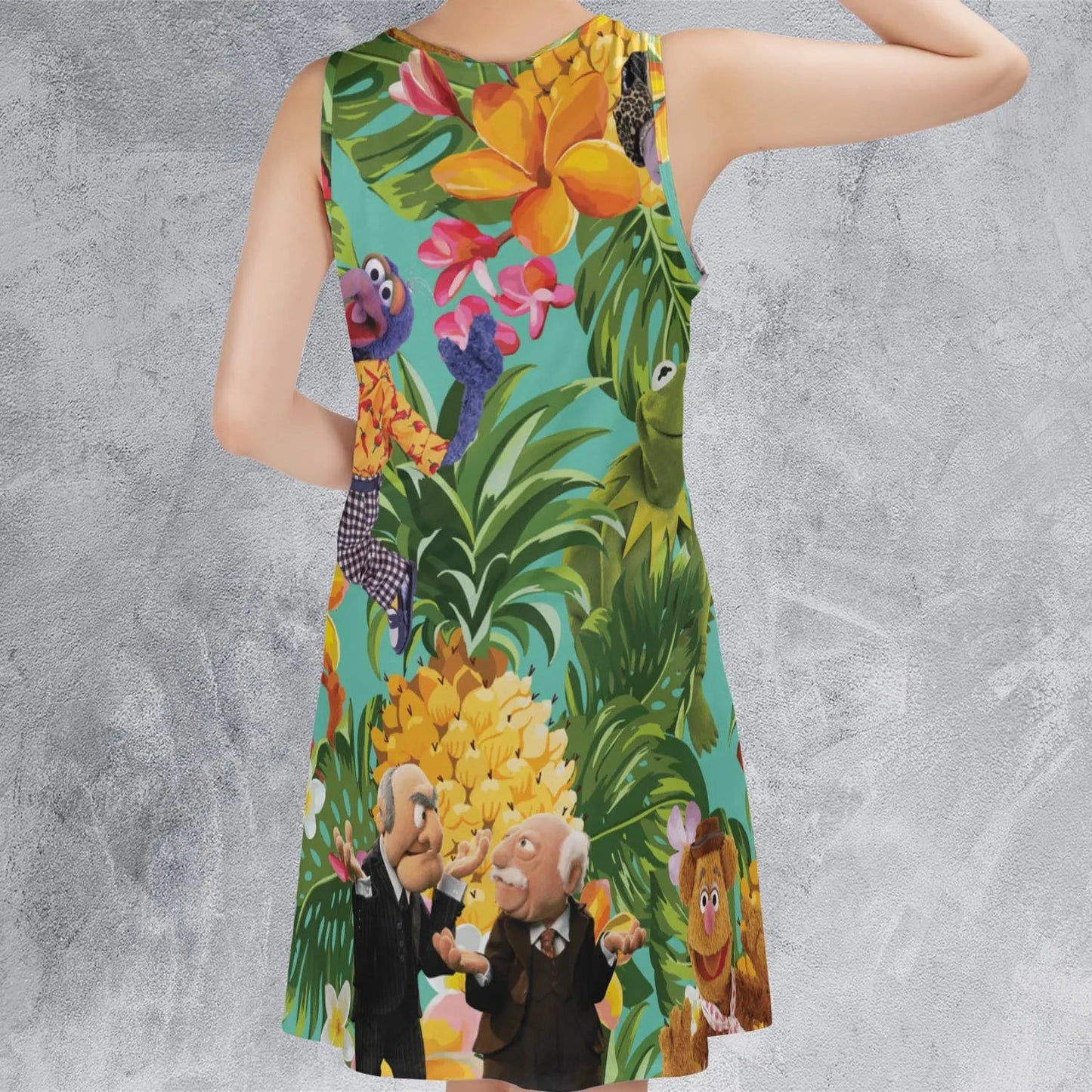 Casual Sleeveless Dress - RX1H8K8C
