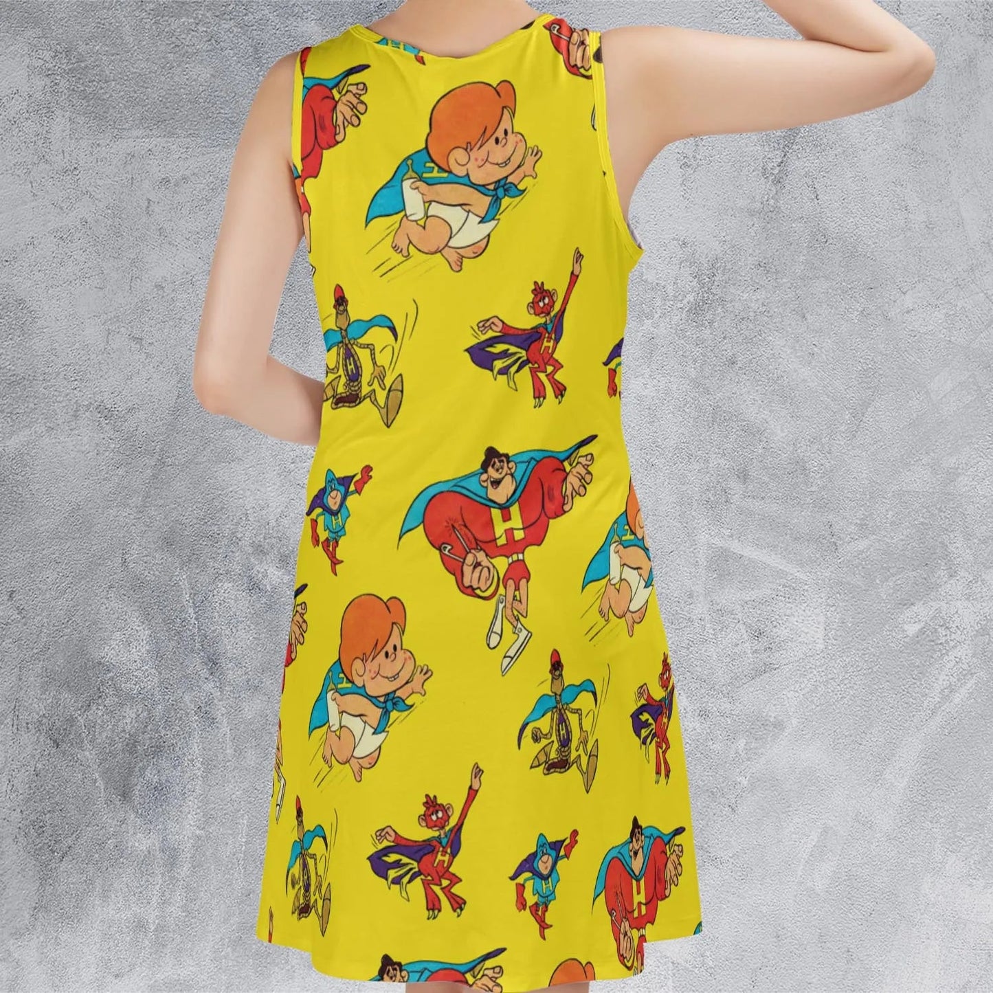 Casual Sleeveless Dress - 79Z6QKAE