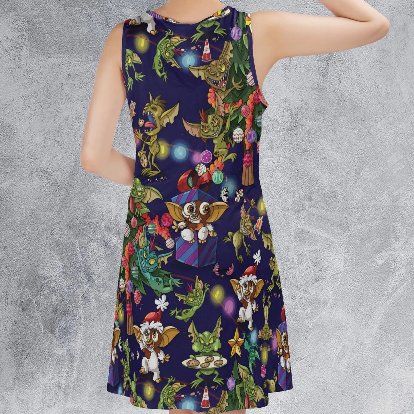 Casual Sleeveless Dress - QEC5B87P