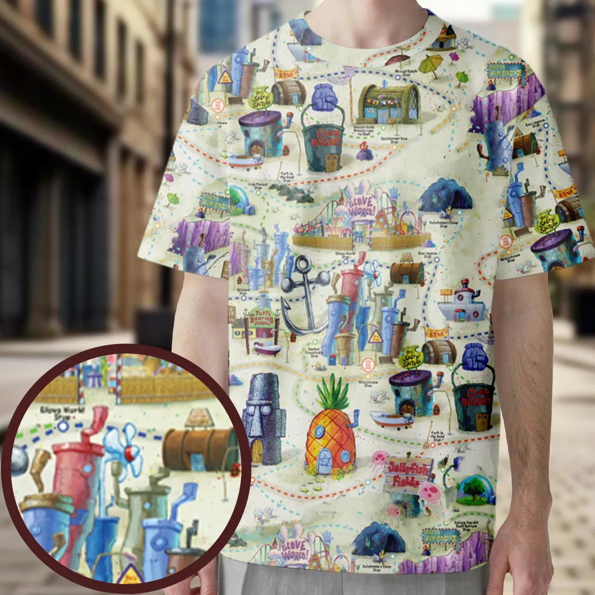 Full Print T-Shirt - KGGQW185