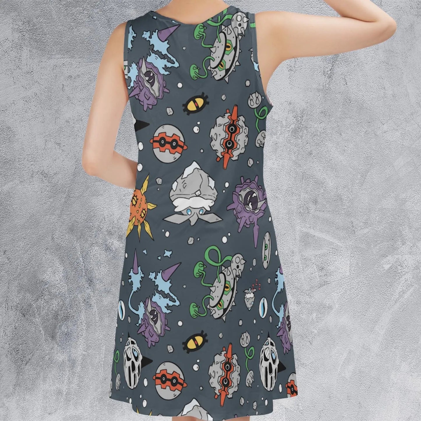 Casual Sleeveless Dress - MMPPFJX6
