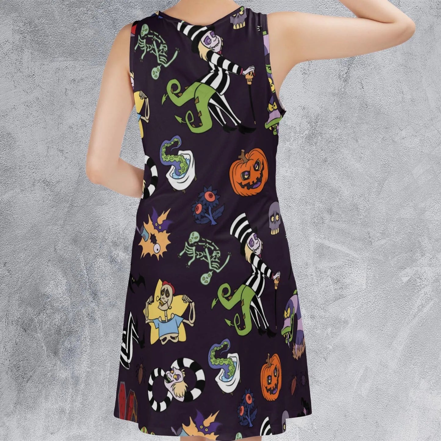 Casual Sleeveless Dress - 34NT29U8