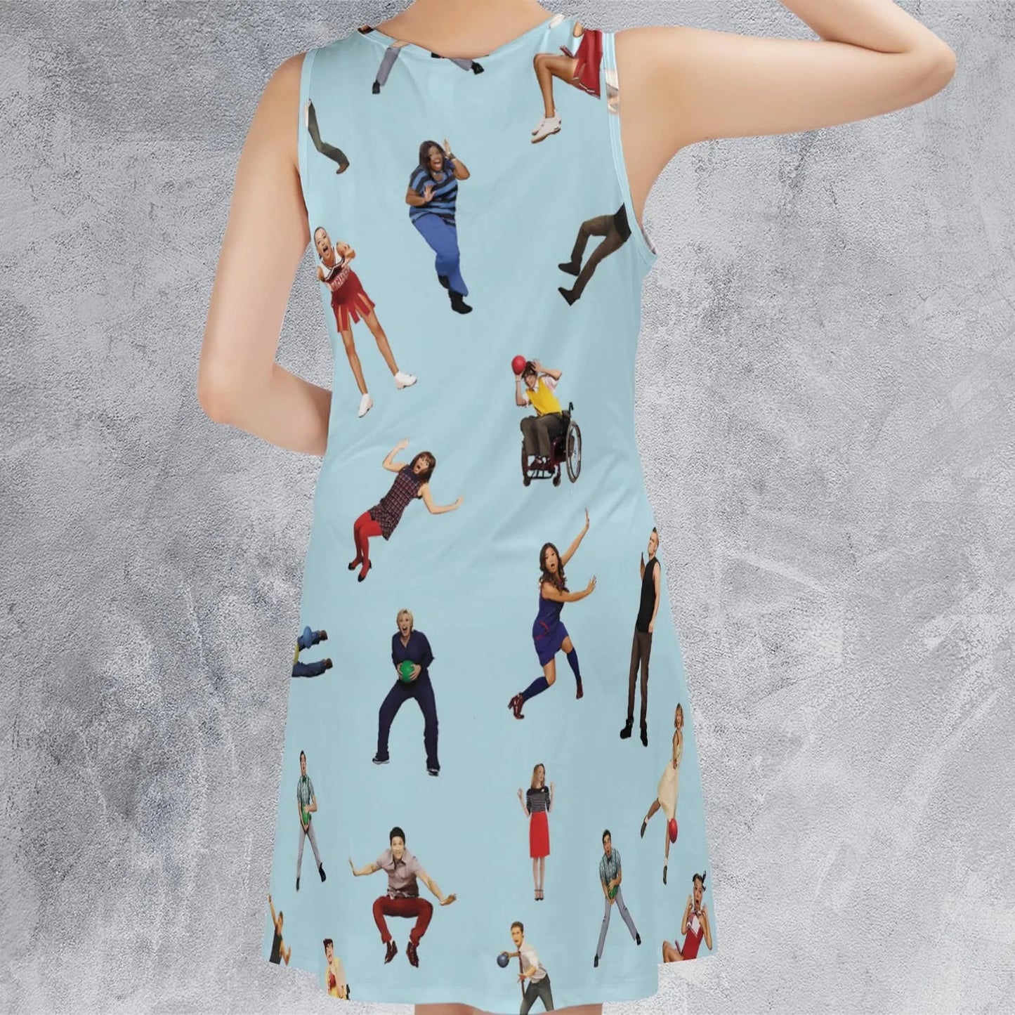 Casual Sleeveless Dress - LDDRXHWQ