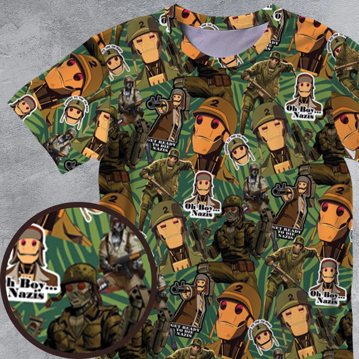 Full Print T-Shirt - GEQWAECA