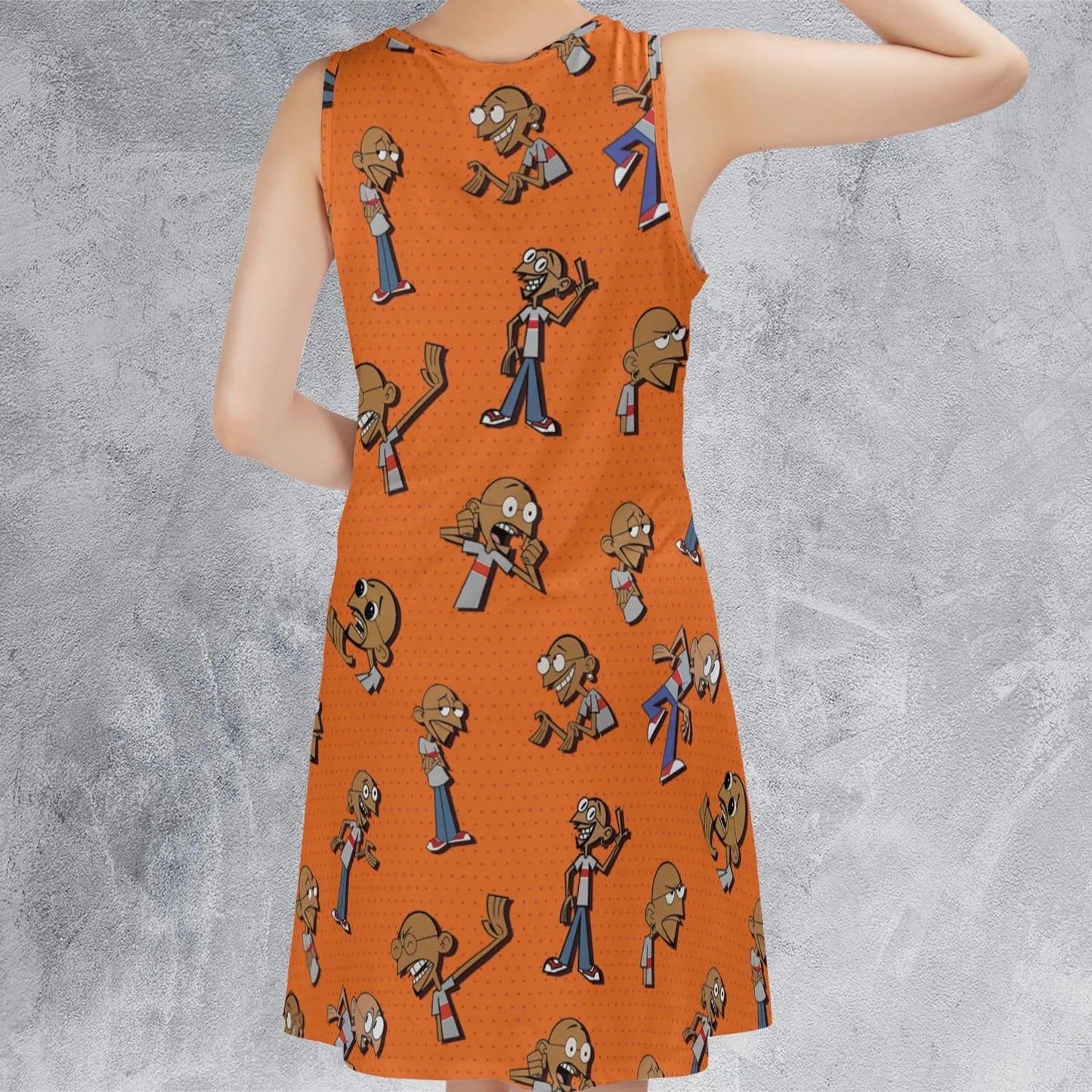 Casual Sleeveless Dress - UNUX72J3