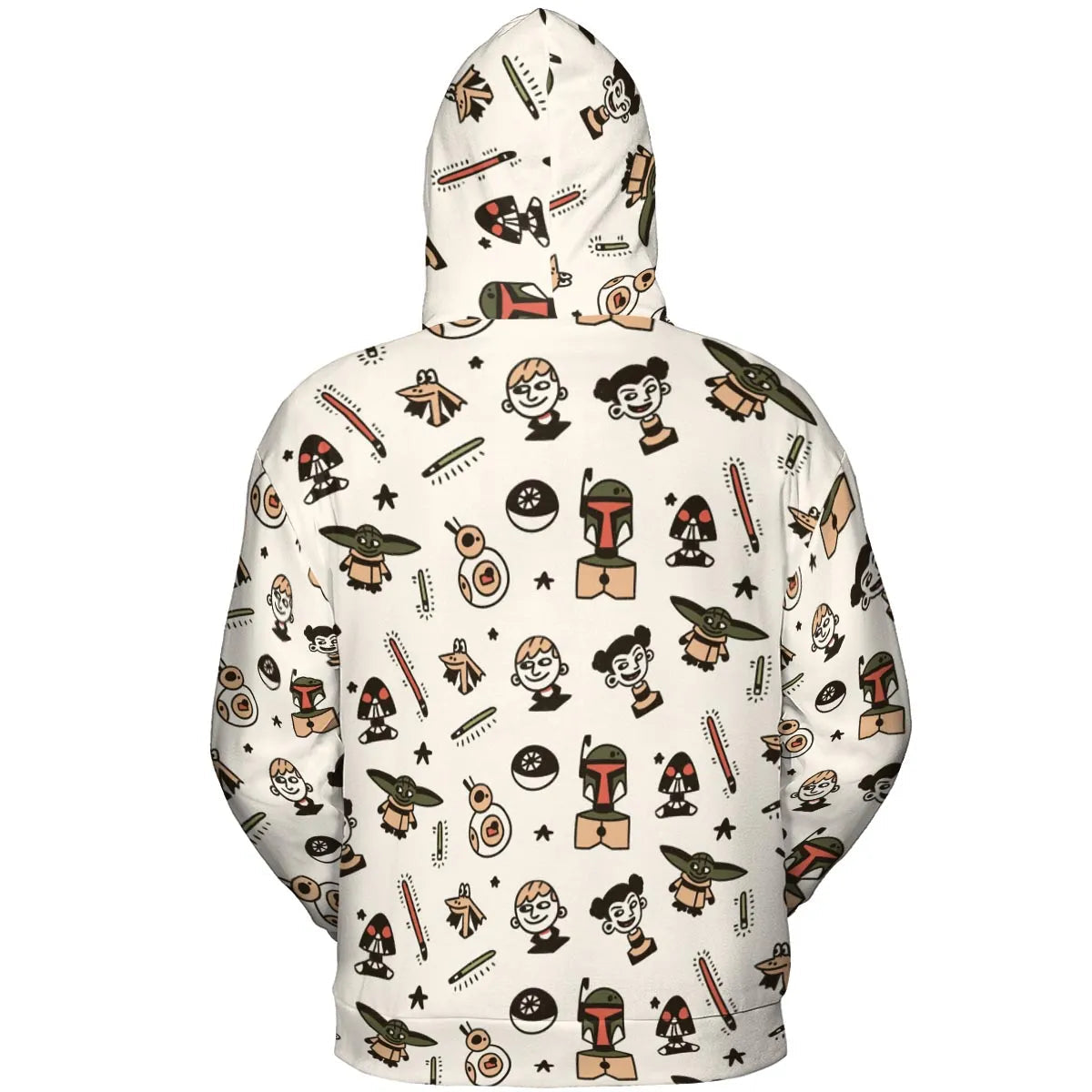 Full Print Hoodie - 96L1Z6Q6