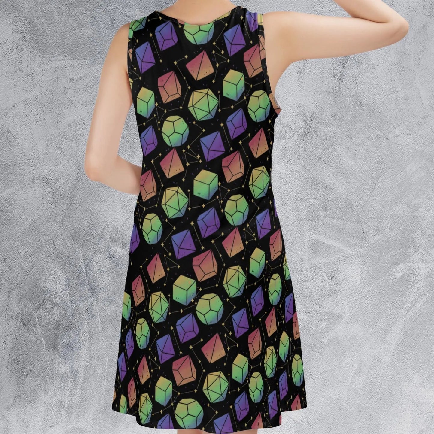 Casual Sleeveless Dress - 6B88CUNM