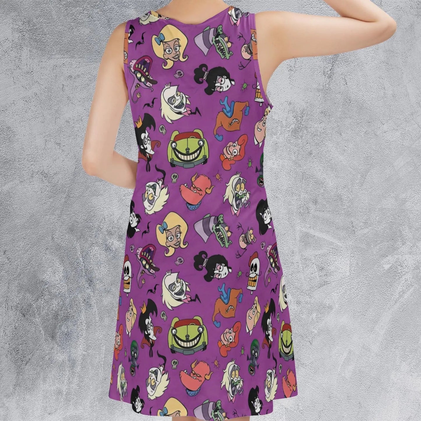 Casual Sleeveless Dress - GV8AKKQ4