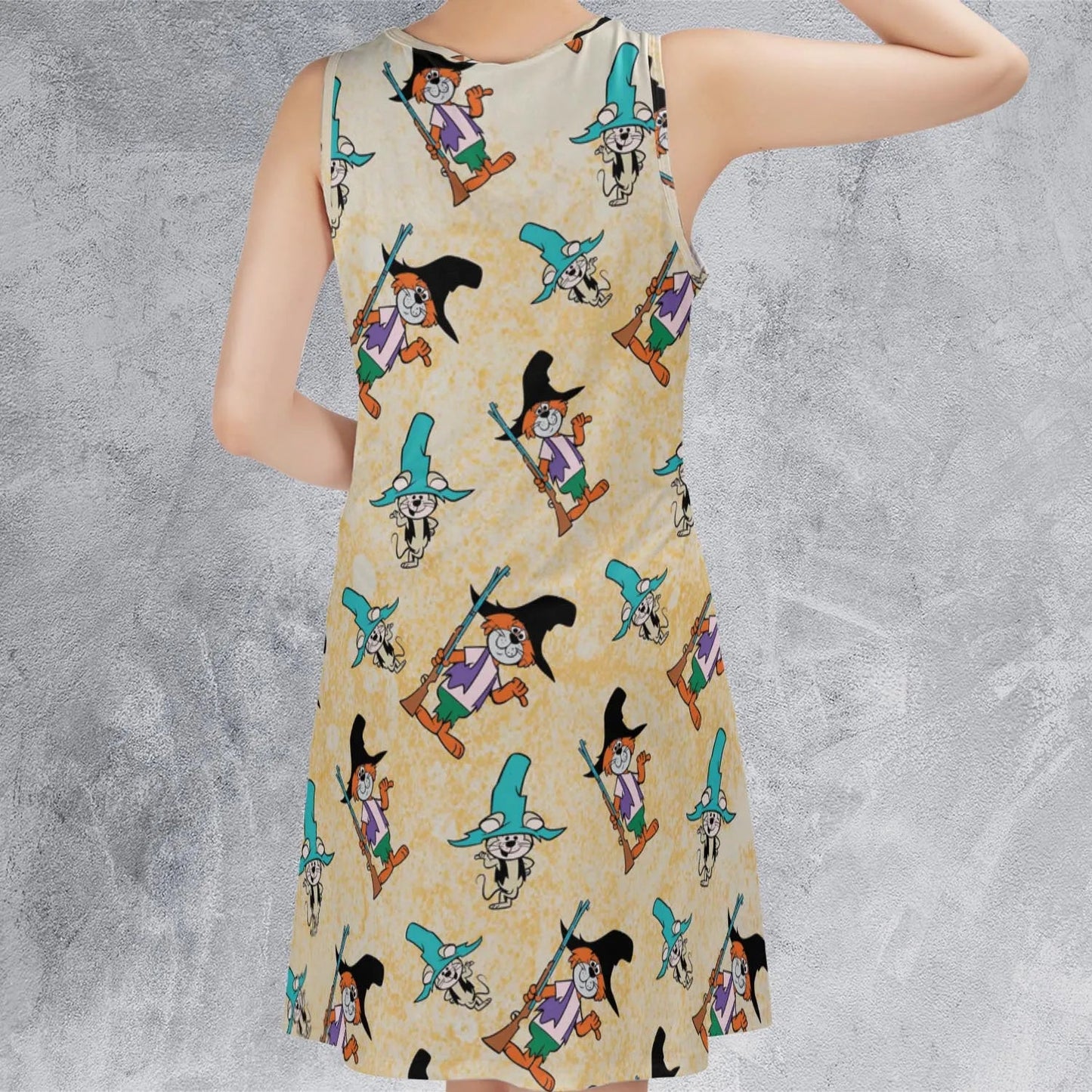 Casual Sleeveless Dress - FW91RLCZ