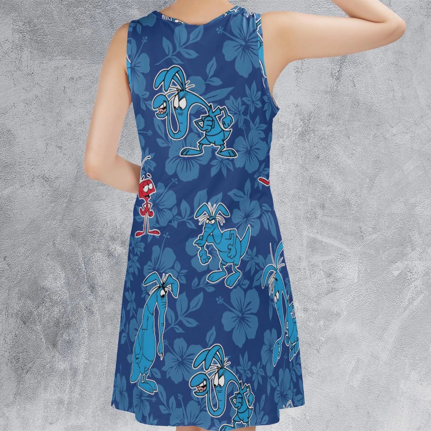 Casual Sleeveless Dress - 22RDSW74