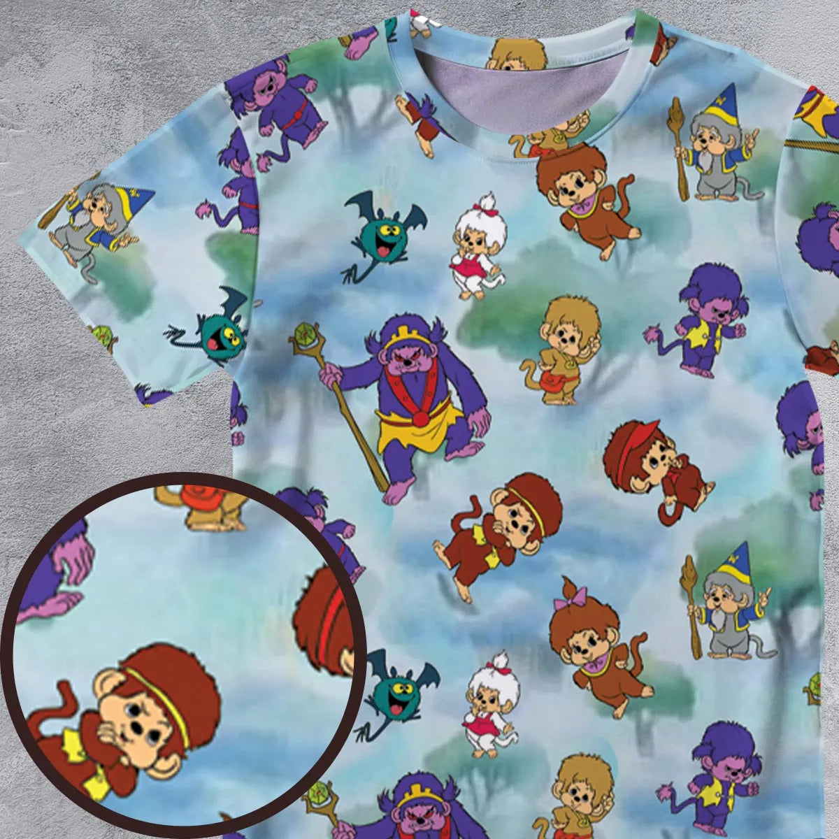 Full Print T-Shirt - 3QS1TV7H
