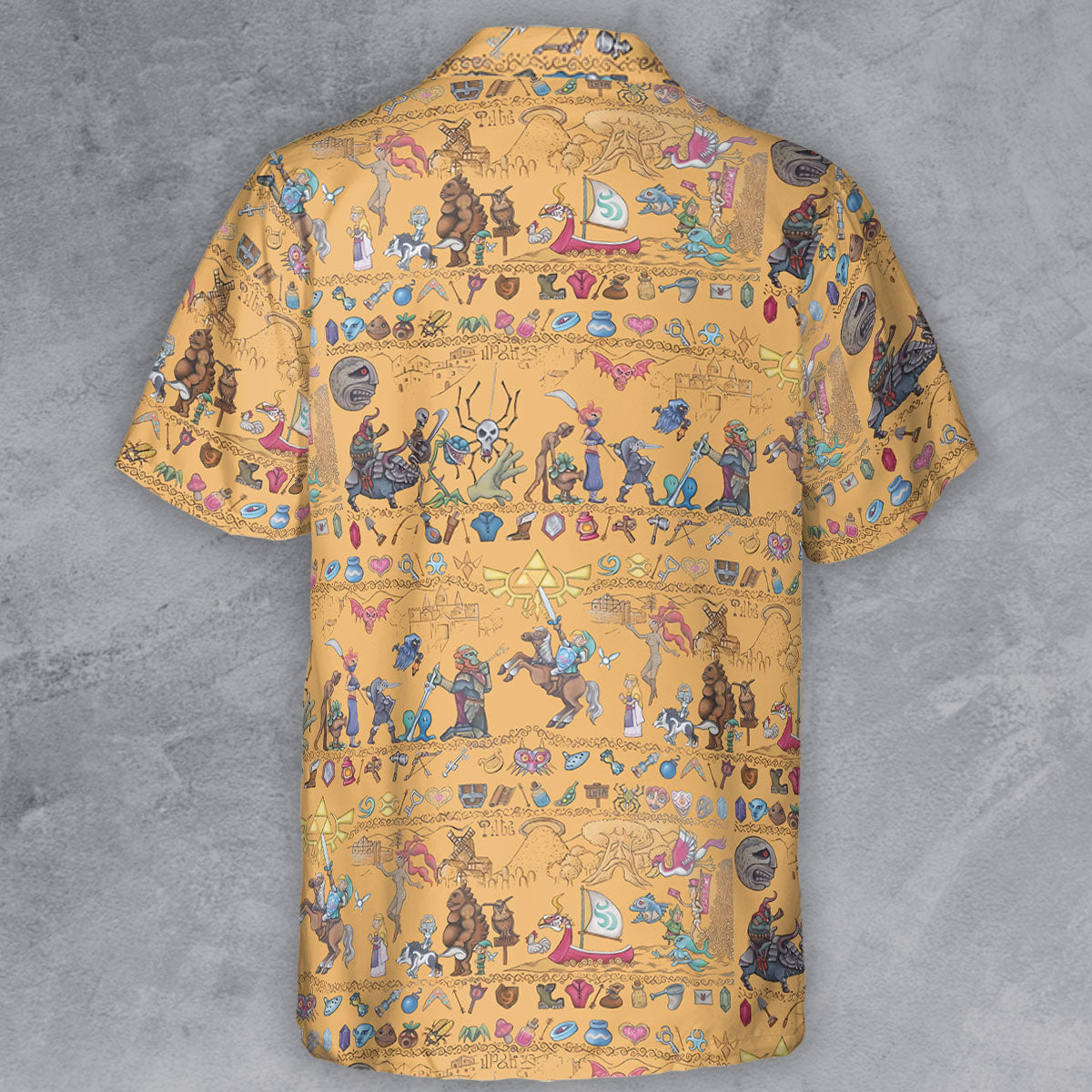 Short Sleeve Button Shirt - CZDSKYXL