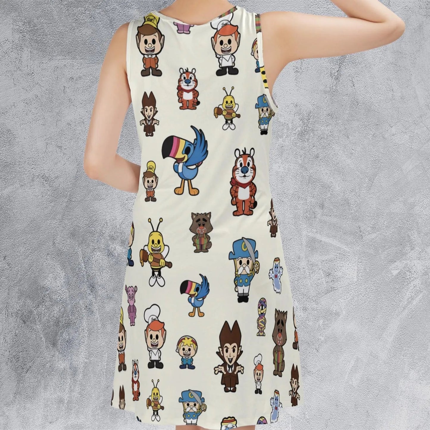 Casual Sleeveless Dress - CMC1JTZX