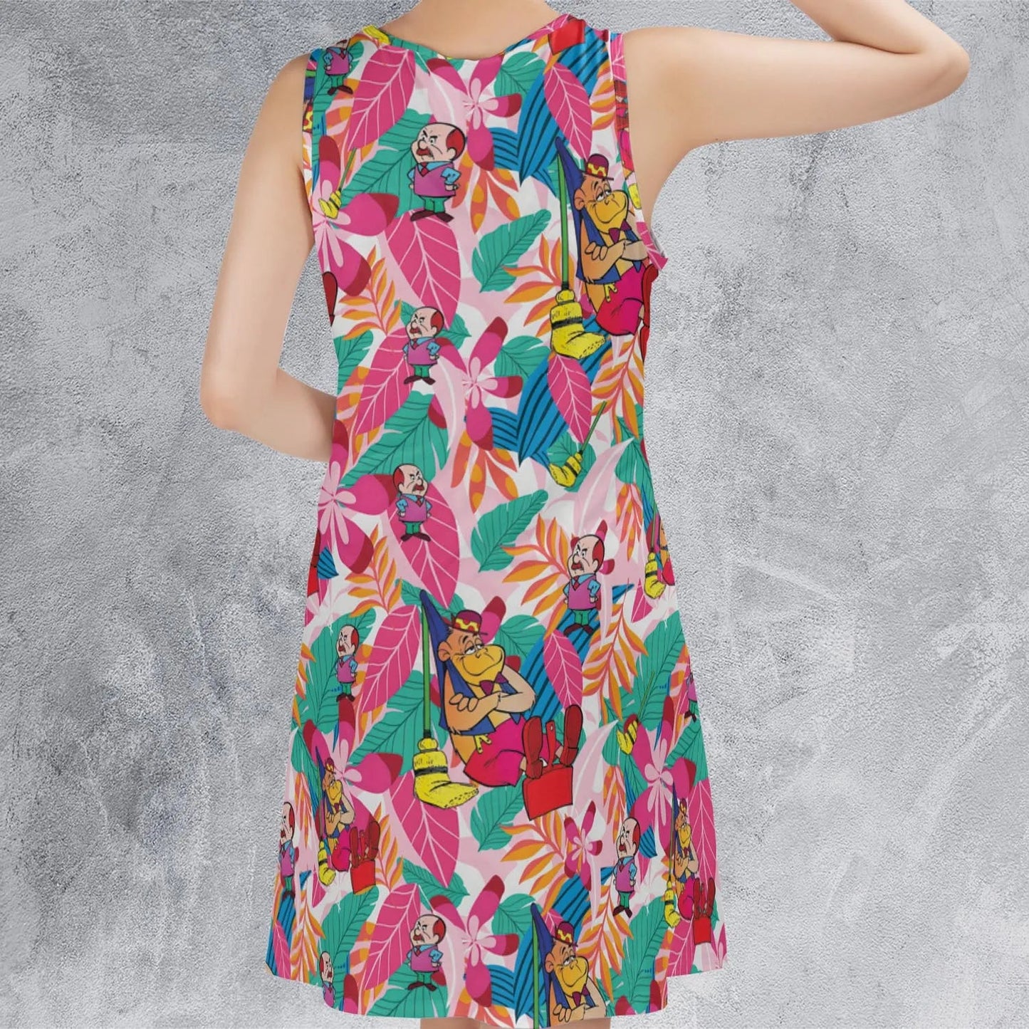 Casual Sleeveless Dress - HDAYXXNC