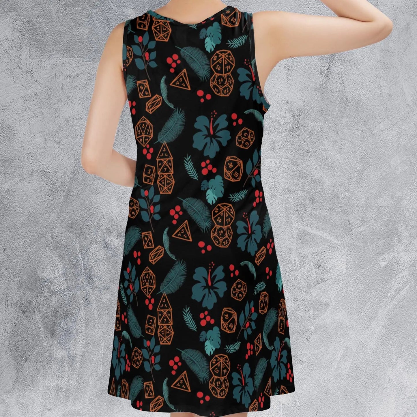Casual Sleeveless Dress - 1N3SV1J6