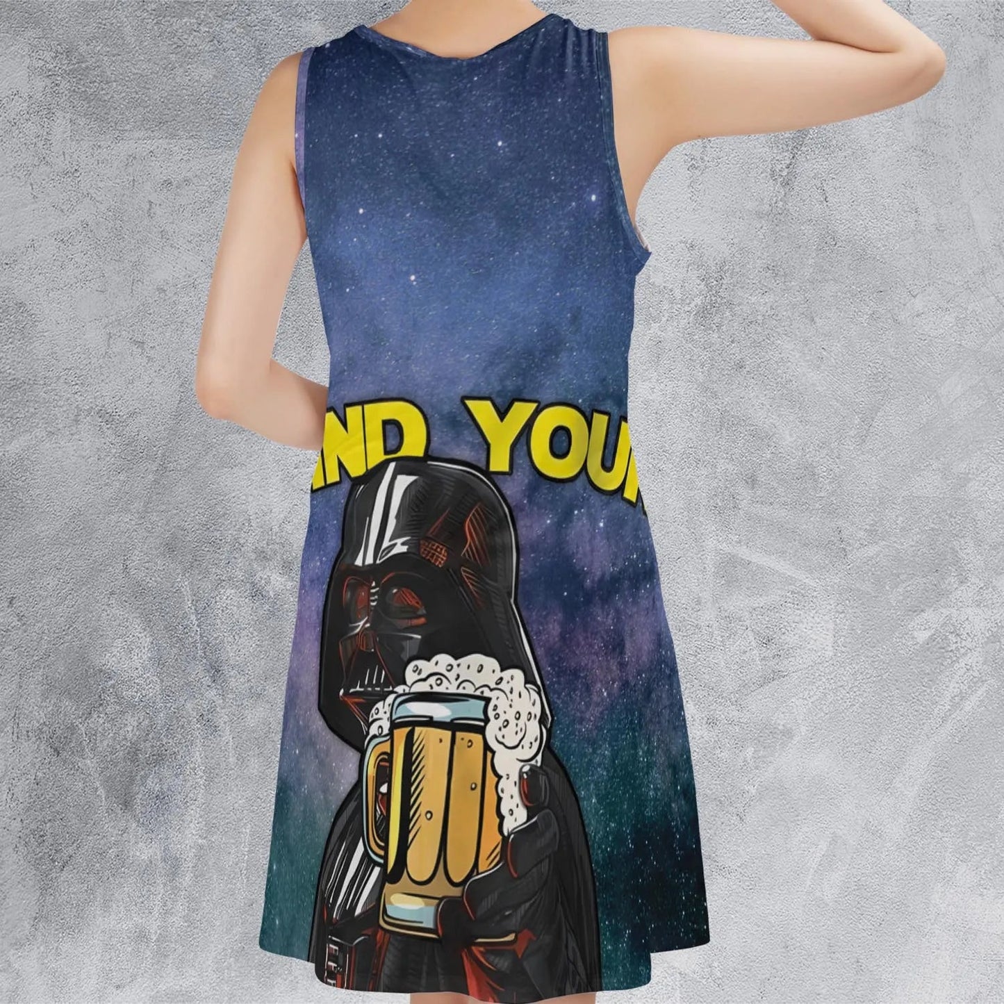 Casual Sleeveless Dress - XY93QRAB