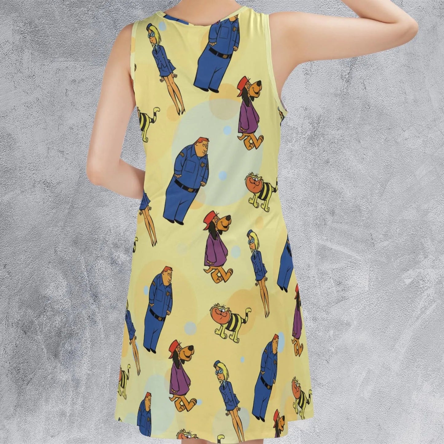 Casual Sleeveless Dress - 45DJWMVZ