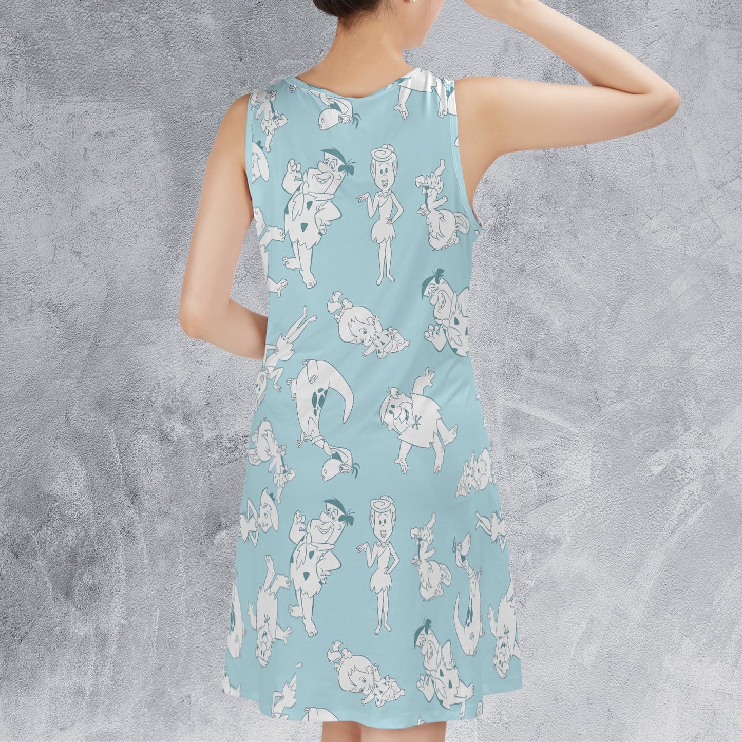 Casual Sleeveless Dress - L7B1XSGF