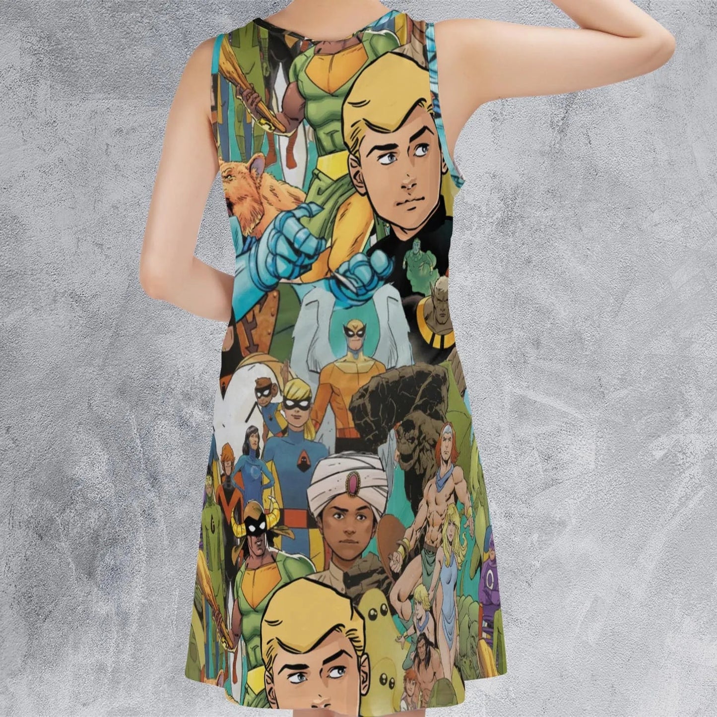 Casual Sleeveless Dress - 2CSSPR6Z