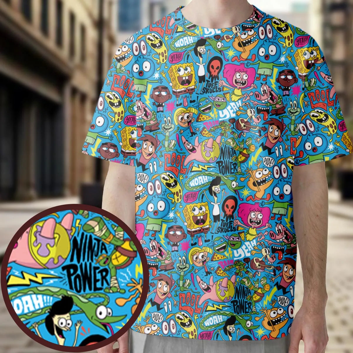 Full Print T-Shirt - HURK343C