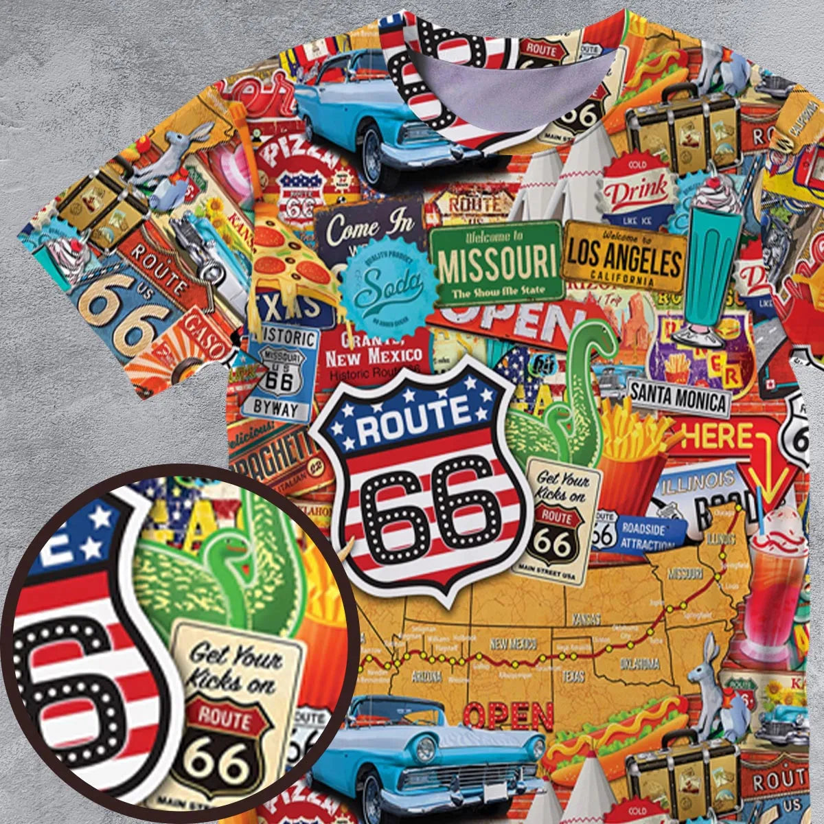 Full Print T-Shirt - 5XC7NU1L