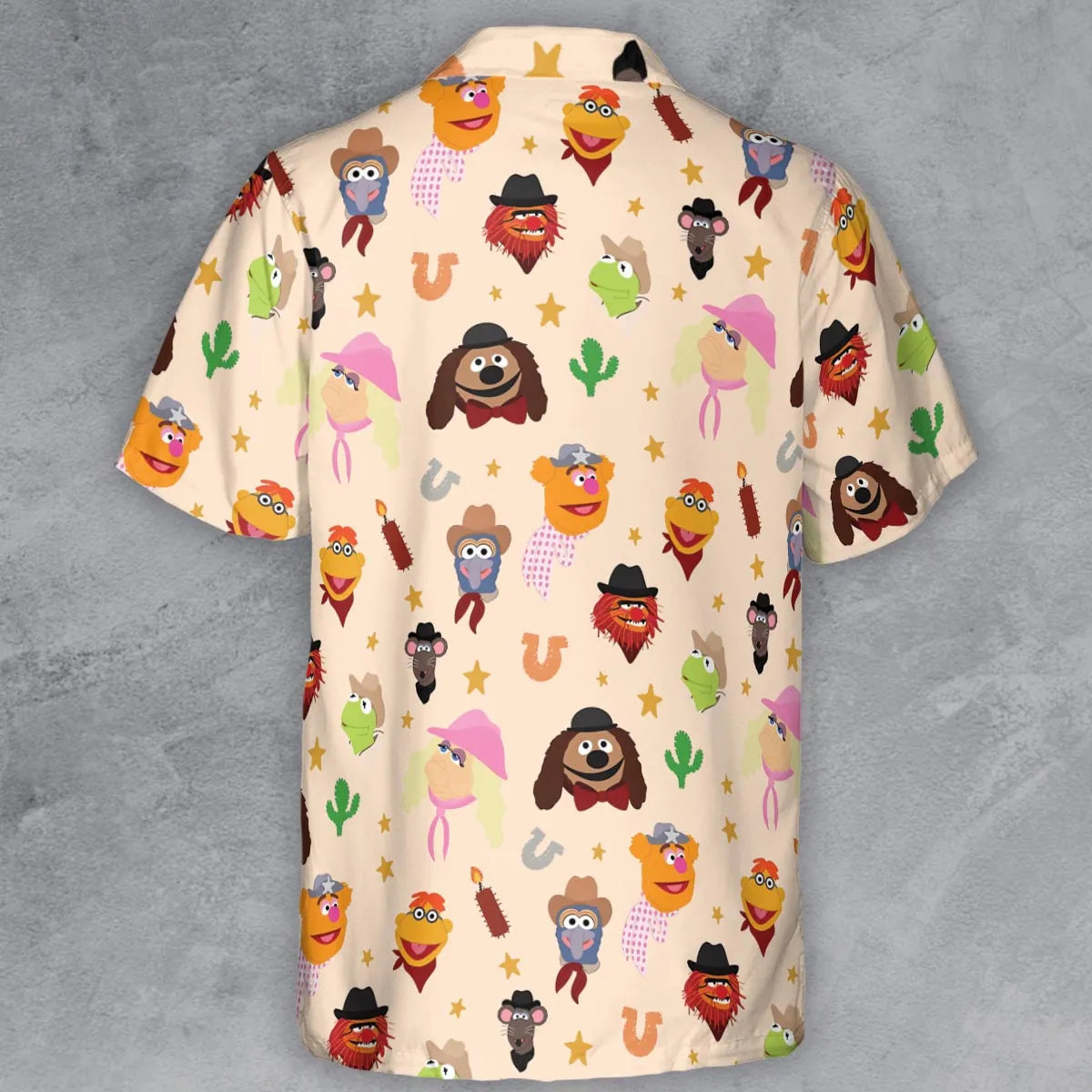 Short Sleeve Button Shirt - KCSV757M