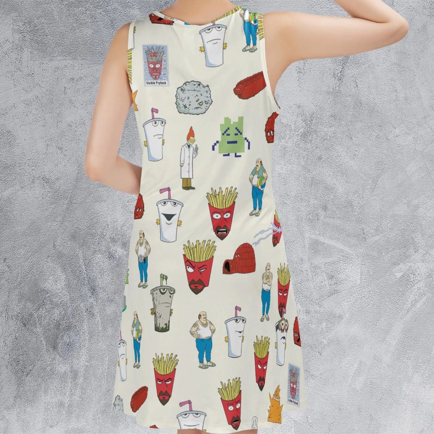 Casual Sleeveless Dress - 1HATM6YY