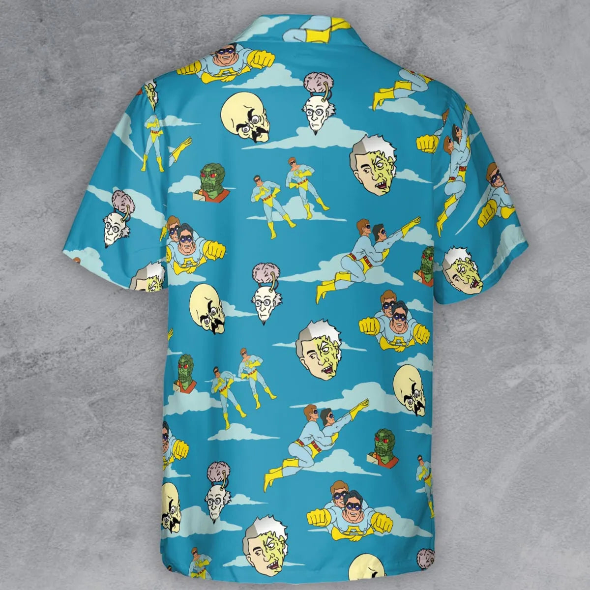 Short Sleeve Button Shirt - NWSHZSKY