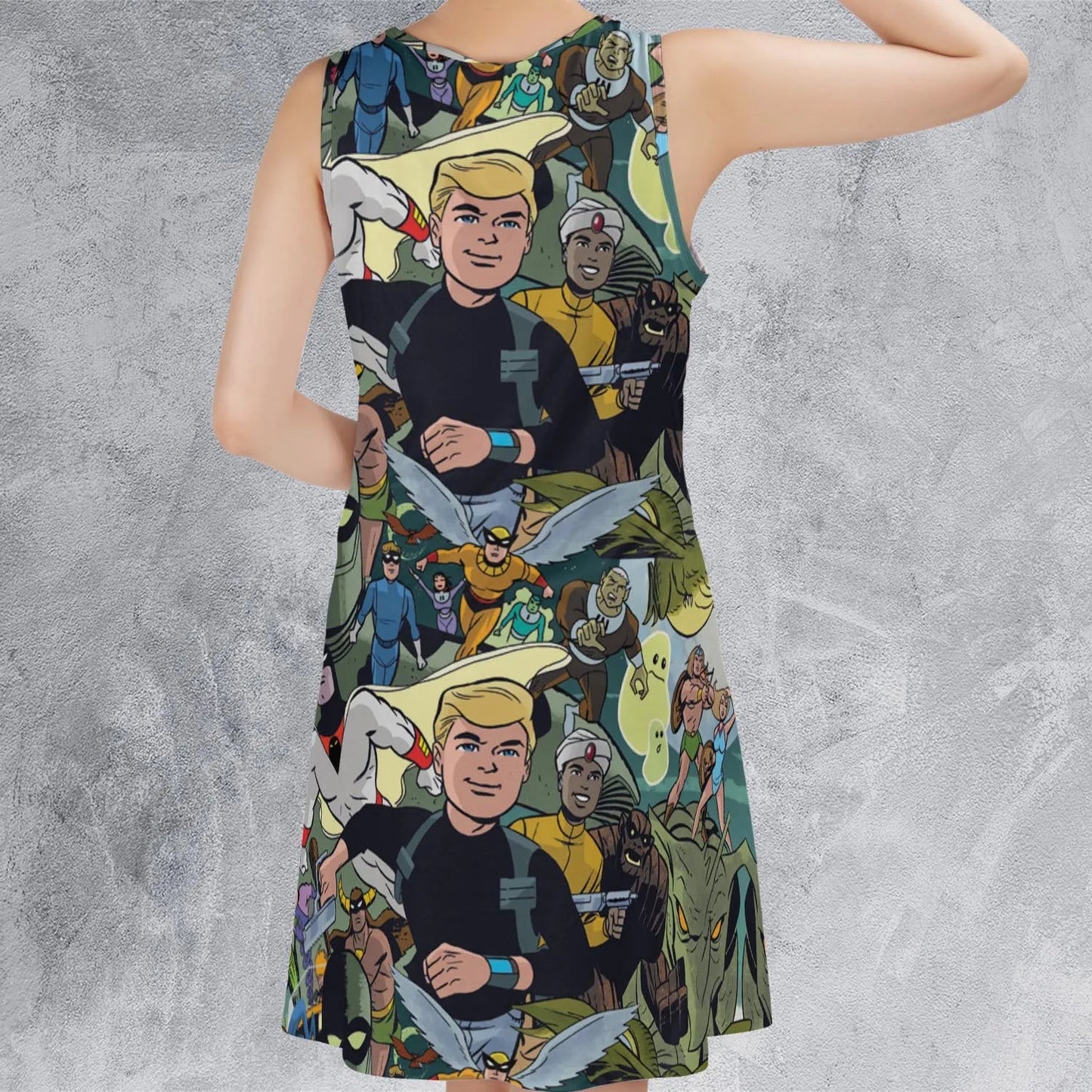 Casual Sleeveless Dress - ZA4S8247