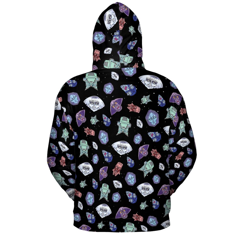 All-over Print Hoodie - 7M8HUFFW - - 4