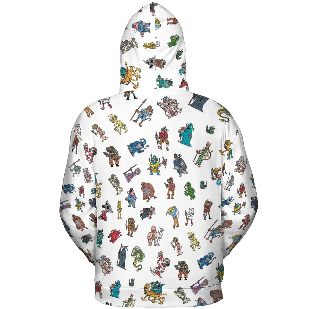 Full Print Hoodie - 27JRUMPE