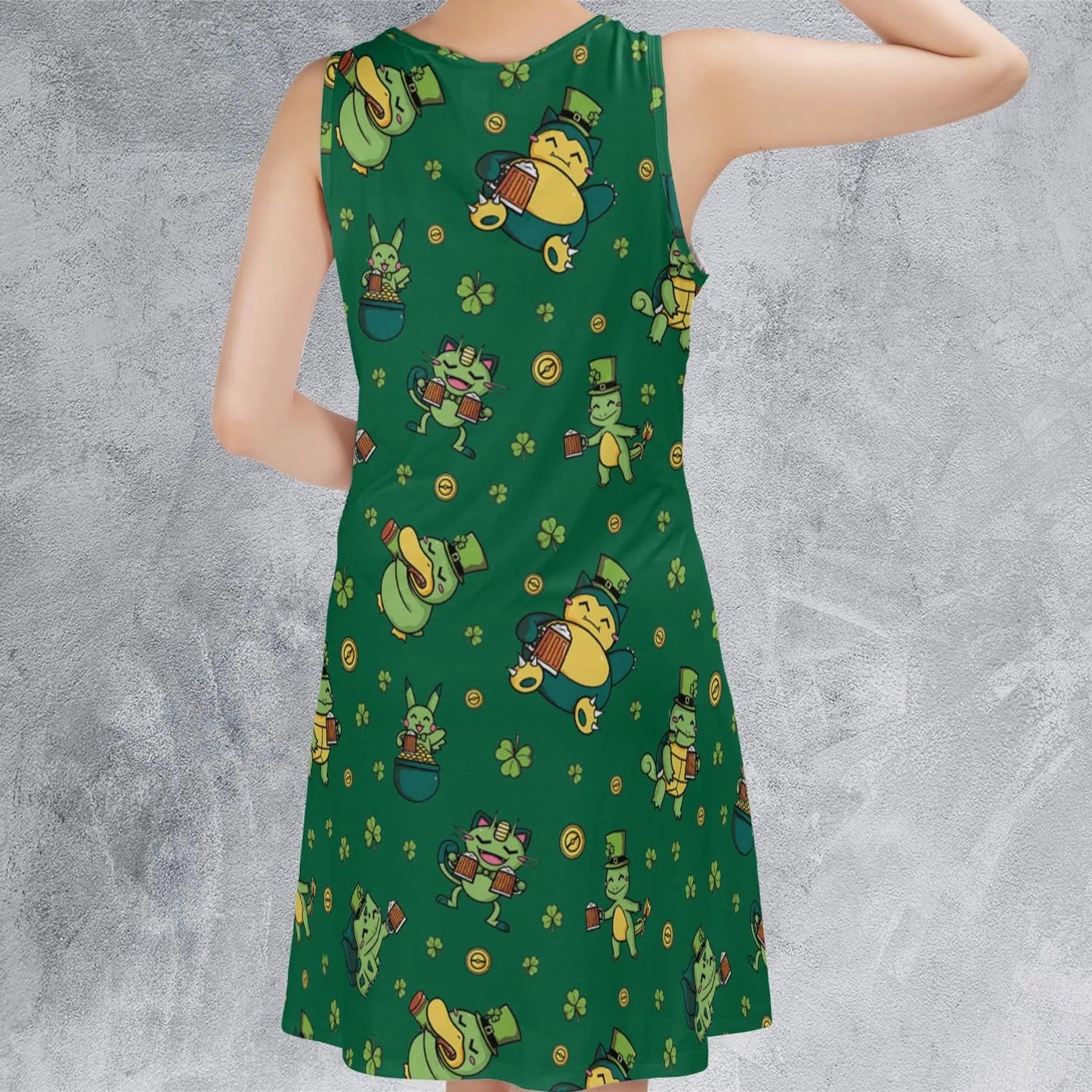 Casual Sleeveless Dress - KWY19G18