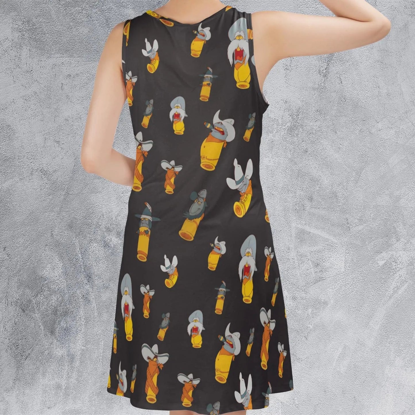Casual Sleeveless Dress - 832QQ2VD